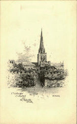 Chichester Cathedral From St. Richards Walk Postcard