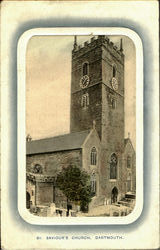 Saviour's Church Dartmouth, England Postcard Postcard