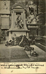 Sir Henry Trving's Tomb Postcard