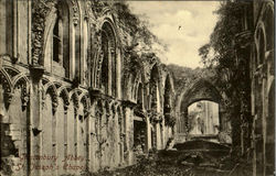 Glastonbury Abbey Postcard