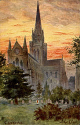 Chichester Cathedral Postcard