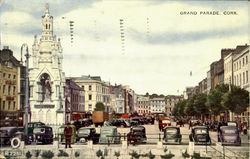 Grand Parade Cork, England Postcard Postcard