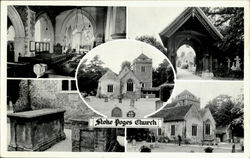 Stoke Pages Church Postcard