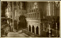 Edward The Confessor's Shrine London, England Postcard Postcard