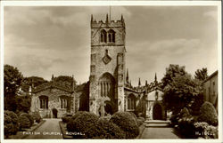 Parish Church Kendal, England Cumbria Postcard Postcard