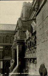 Peterborough Cathedral S. E England Postcard Postcard