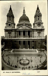 St. Paul's Cathedral England Postcard Postcard
