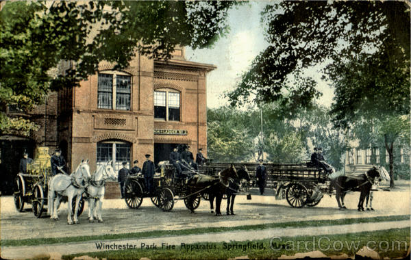 Winchester Park Fire Apparatus Springfield Massachusetts