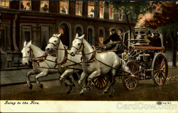 Going To The Fire Firemen