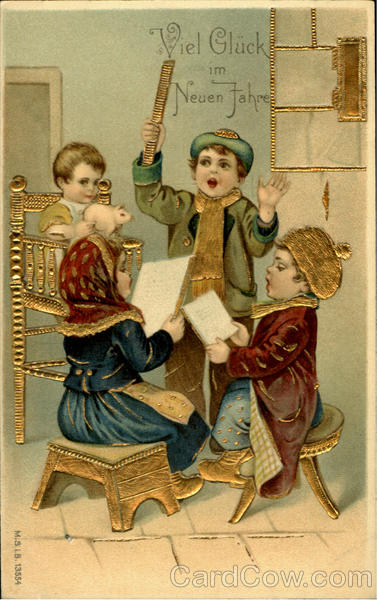 Viel Gluck Im Neuen Fahre Children