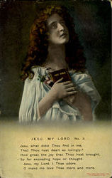 Jesu My Lord Postcard