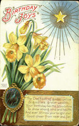 Birthday Joys - March Postcard