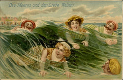 Des Meeres Und Der Liebe Wellen! Postcard