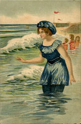 Bathing Postcard