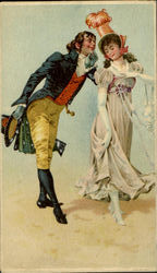 Couple Dancing Postcard