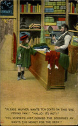 Pawnbroker Pawn Shop Postcard Postcard