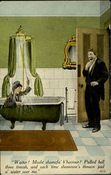 Bathtup Postcard