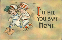 I'll See You Safe Home Postcard
