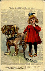 "The Want" Dogs Postcard Postcard