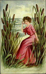 Listening to the Ocean Postcard