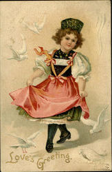 Love's Greeting Postcard