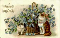 A Happy New Year Postcard