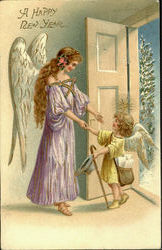 A Happy New Year Postcard