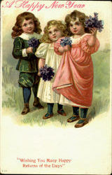 A Happy New Year Postcard