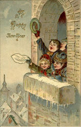 A Happy New Year Postcard