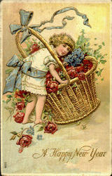 A Happy New Year Postcard