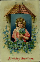 Birthday Greetings Postcard