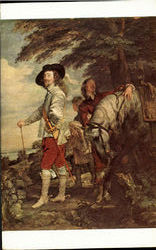 Anton Van Dyck Art Postcard Postcard