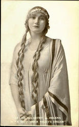 Lillah McCarthy As Helena In A Midsummer Night's Dream Postcard
