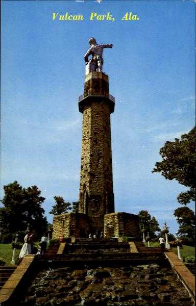 Greetings From Vulcan Park Birmingham Alabama