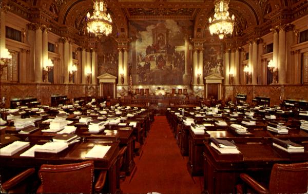 Chamber Of The Pennsylvania House Of Representatives Harrisburg