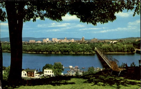 West Shore Of Susquehanna River Harrisburg Pennsylvania