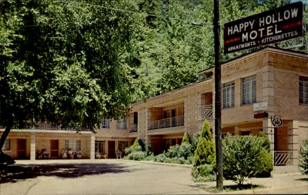 Happy Hollow Motel, 230 Fountain Street Hot Springs National Park Arkansas