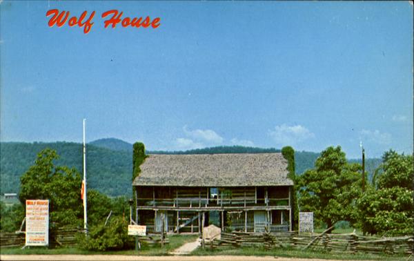 Wolf House, Highway 5 Norfork Arkansas