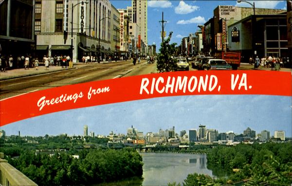 Greetings From Richmond Virginia