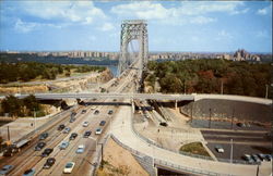 George Washington Bridge New York City, NY Postcard Postcard