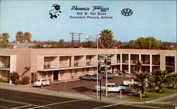 Phoenix Downtown Travelodge, 402 West Van Buren Postcard