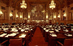 Chamber Of The Pennsylvania House Of Representatives Harrisburg, PA Postcard Postcard
