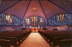 Christmas At The Shrine Of The Miraculous Medal, 4000 Derry Street Postcard