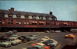 Penna. Railroad Station Postcard