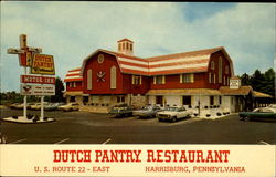 Dutch Pantry Restaurant, U. S. Route 22 - East Postcard