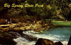 The Big Spring Lakeview, AR Postcard Postcard