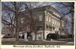 Mississippi County Courthouse Postcard