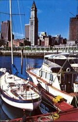 Part Of Boston's Waterfront, Waterfront Park Postcard