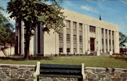 Halifax Memorial Library, Grafton Park Postcard