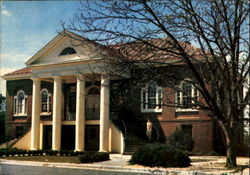 Sanford Hall, Middle Georgia College Postcard